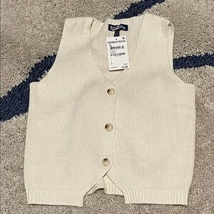 Nordstrom Ivory Knit Vest for Kids